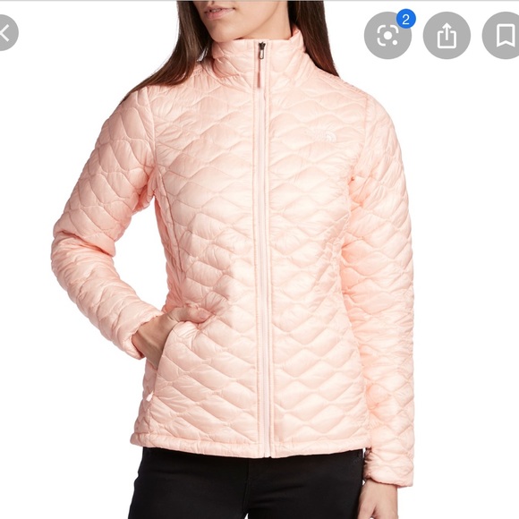 pink thermoball north face